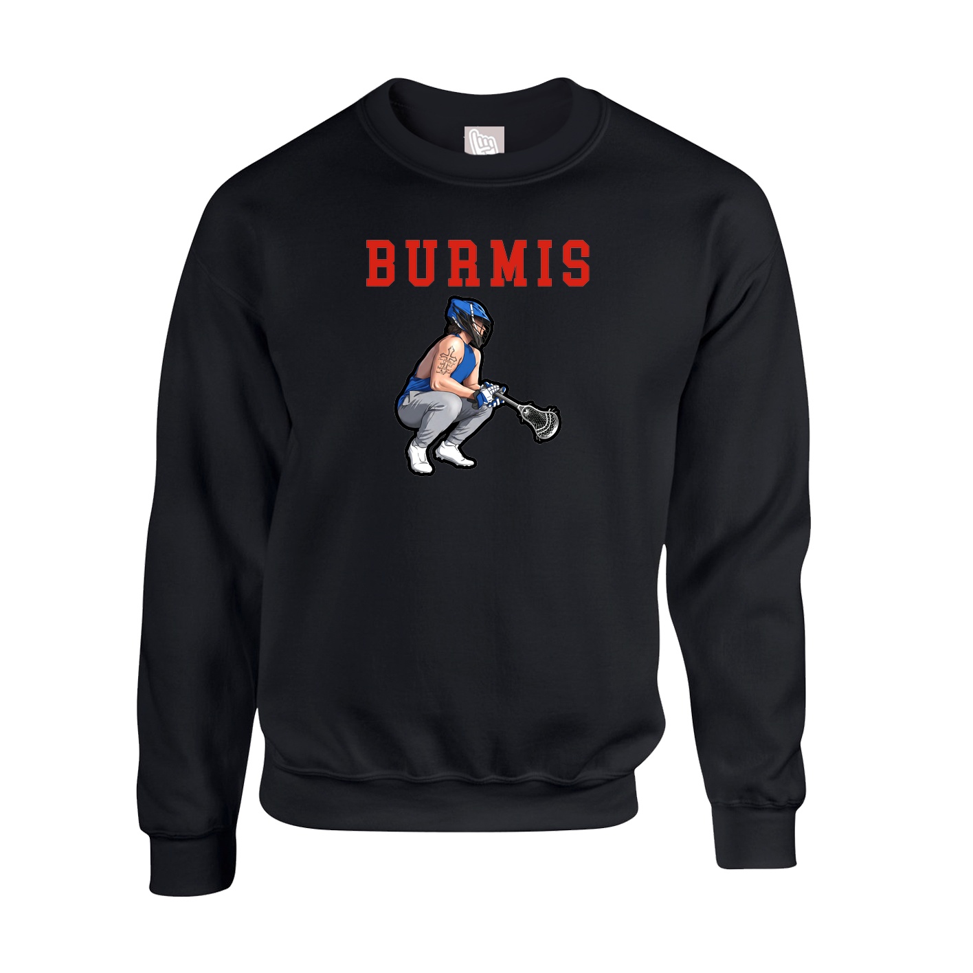 Fleece Crew — Shirsey in Black