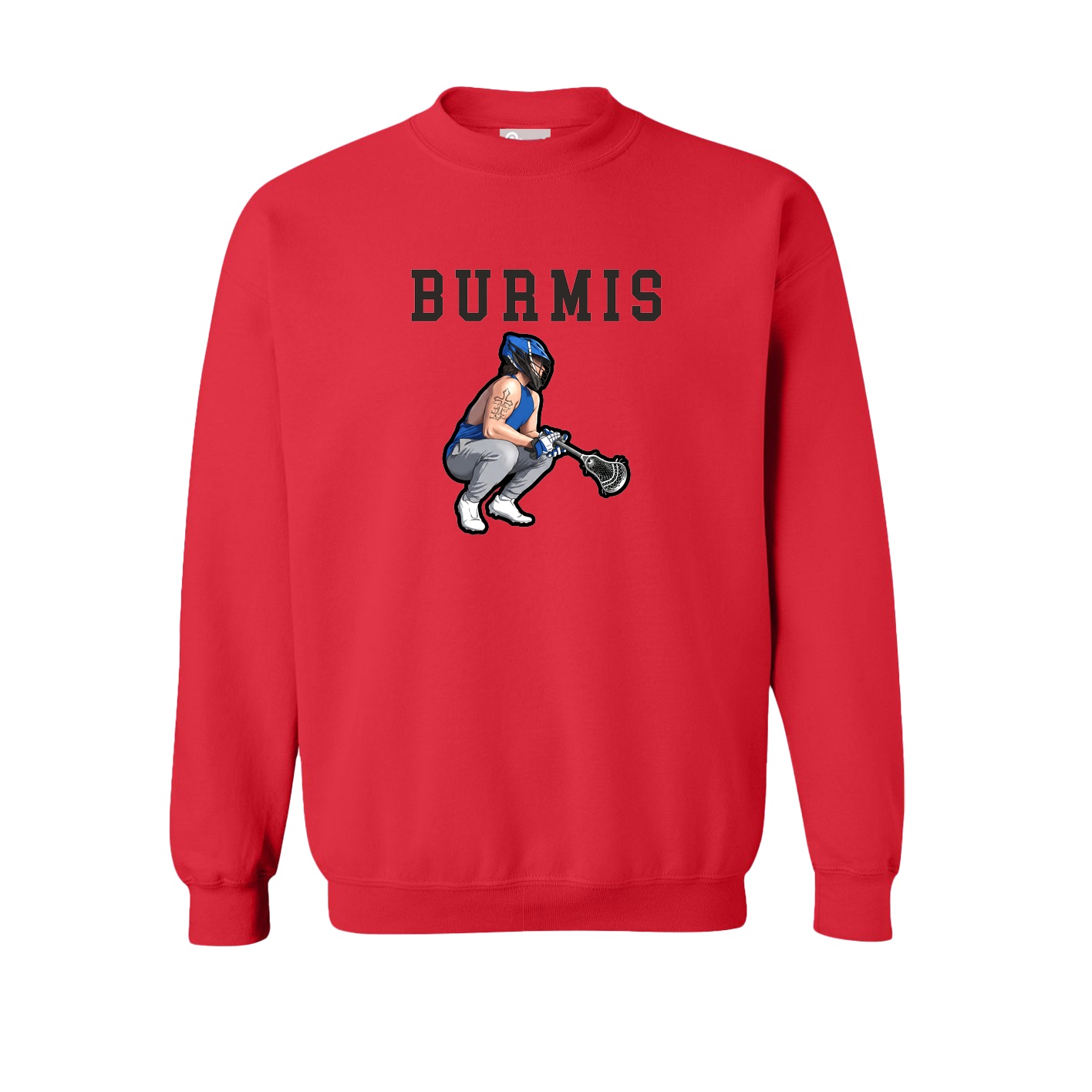 Fleece Crew — Shirsey in Red