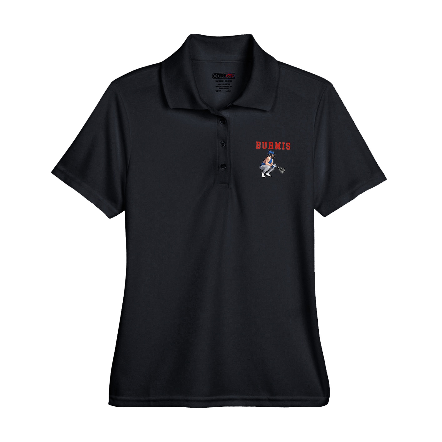 Womens Performance Polo — Shirsey in Black