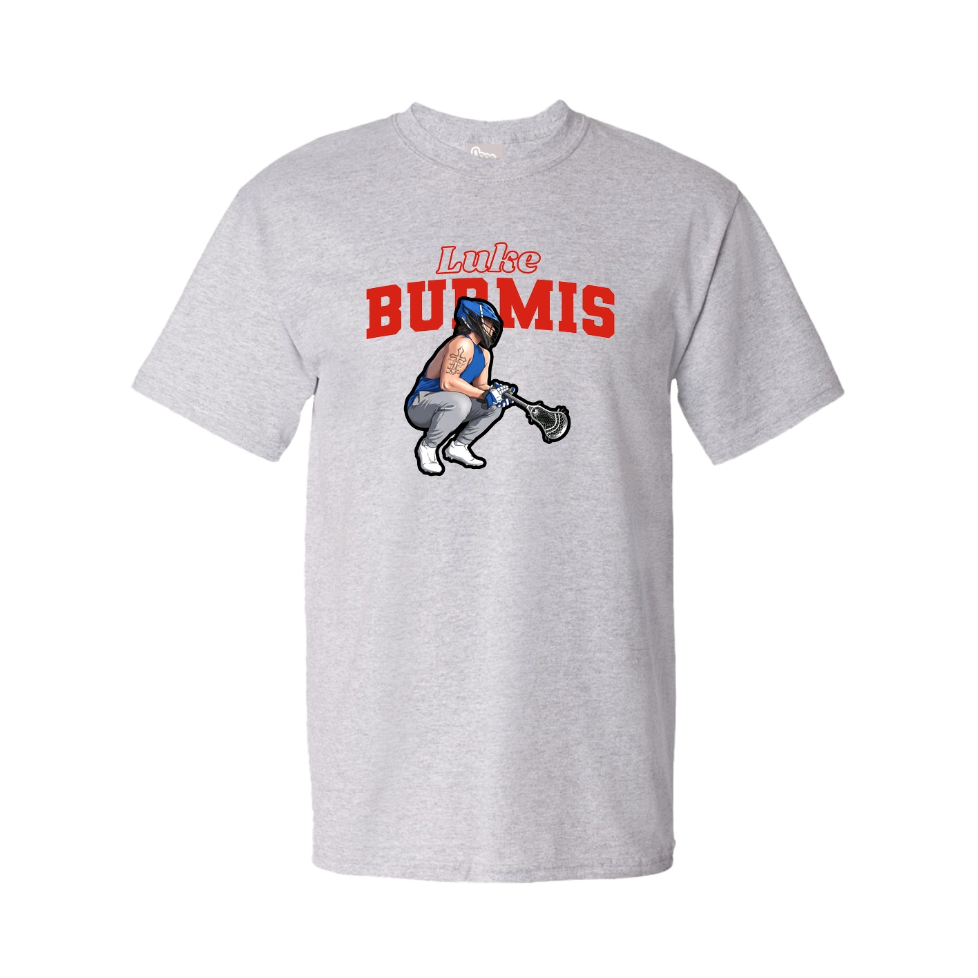 Tee — Name Arch in Grey