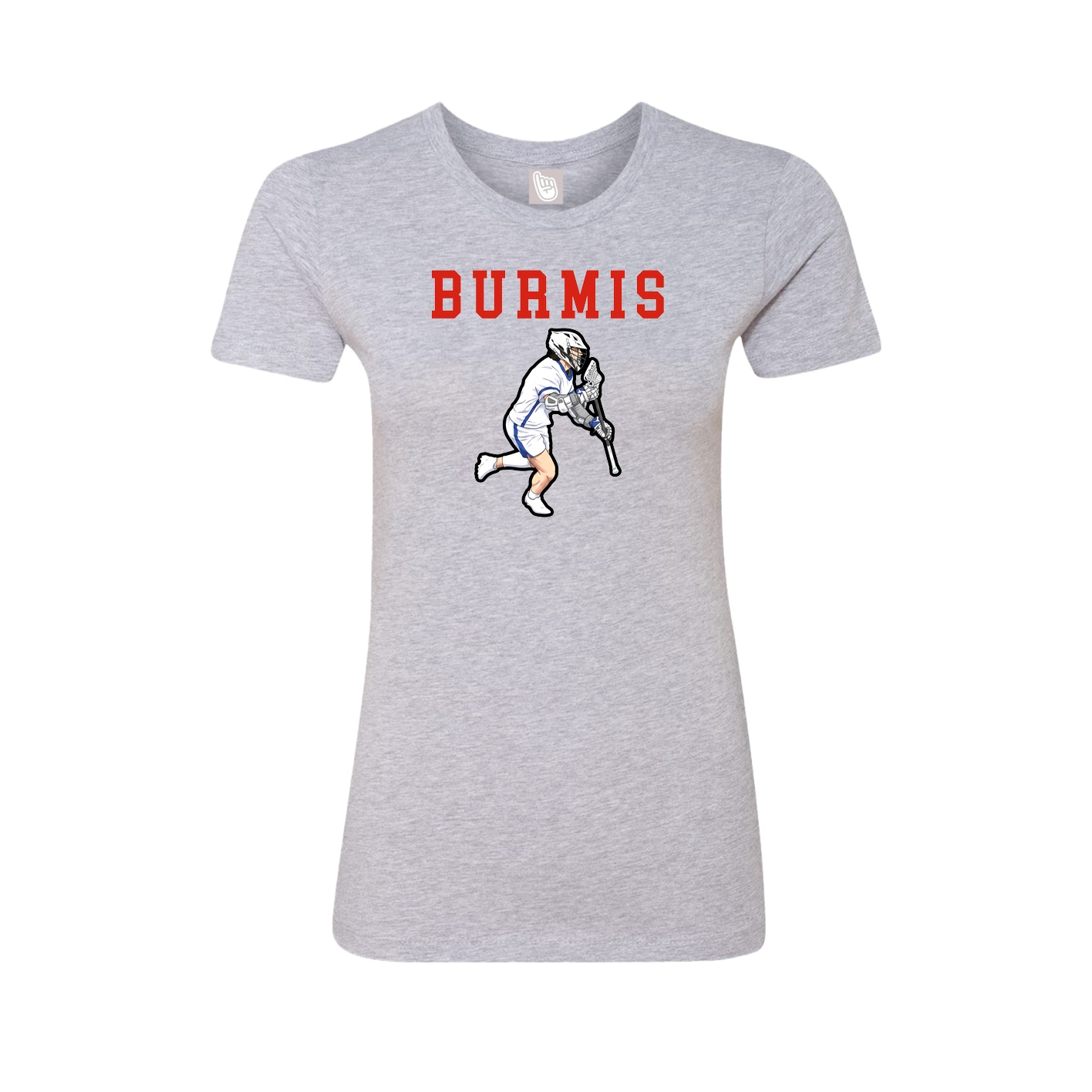 Fitted Women's Tee — Shirsey in Grey