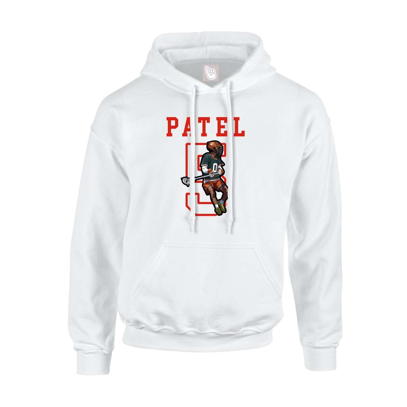 Hoodie — Shirsey in White
