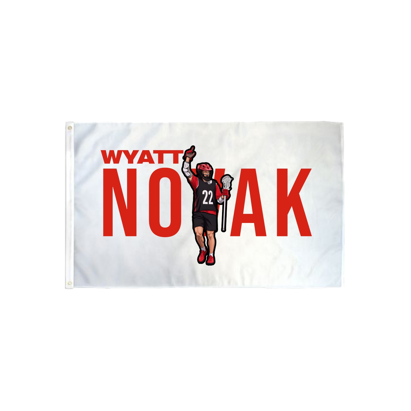 3x5 Flag — Player Name in Classic