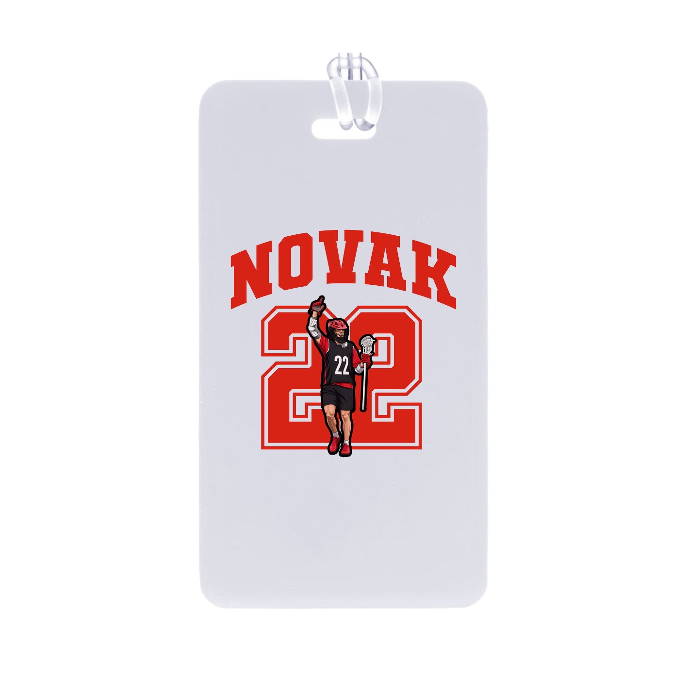 Bag Tag — Number in Classic