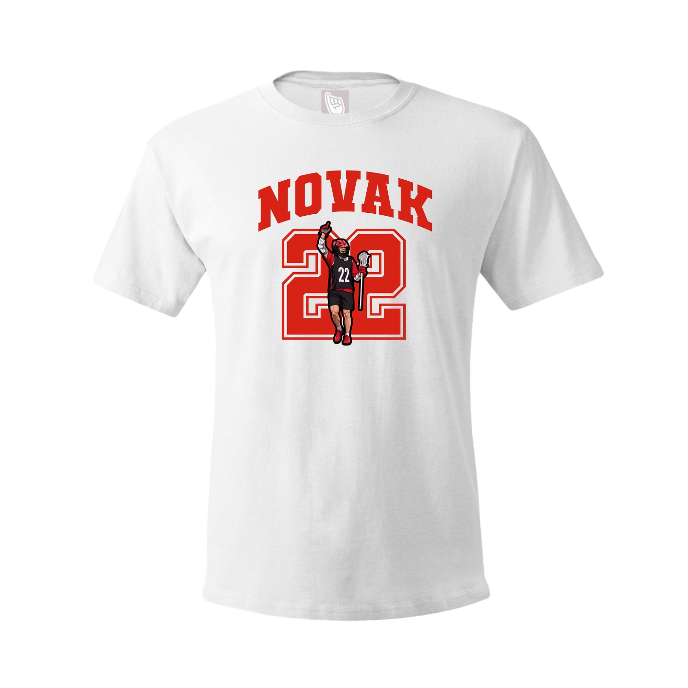 Tee — Number in White