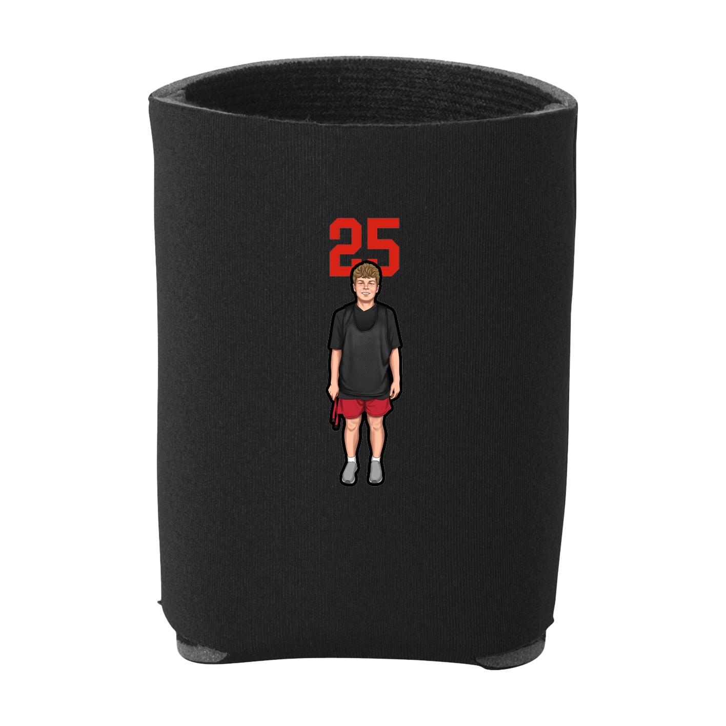 Can Holder — Number Top in Black