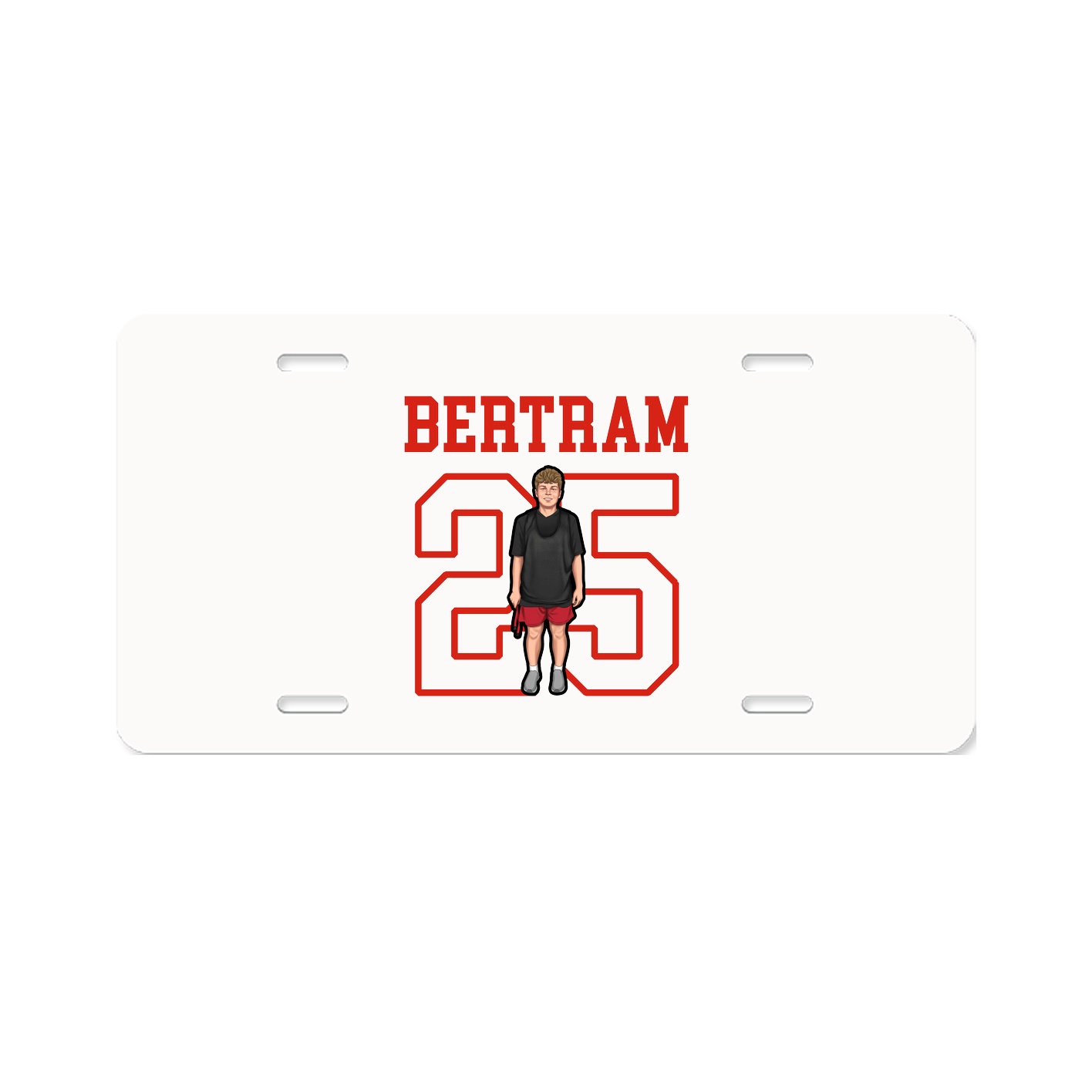 License Plate — Shirsey in Classic