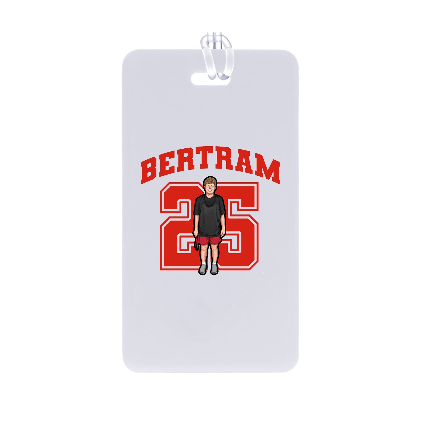 Bag Tag — Number in Classic