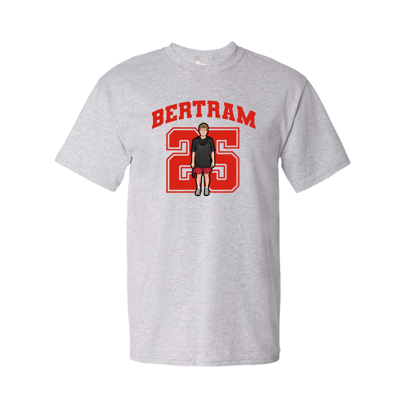 Tee — Number in Grey