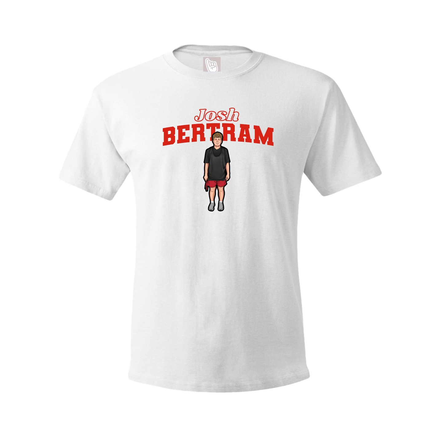 Tee — Name Arch in White