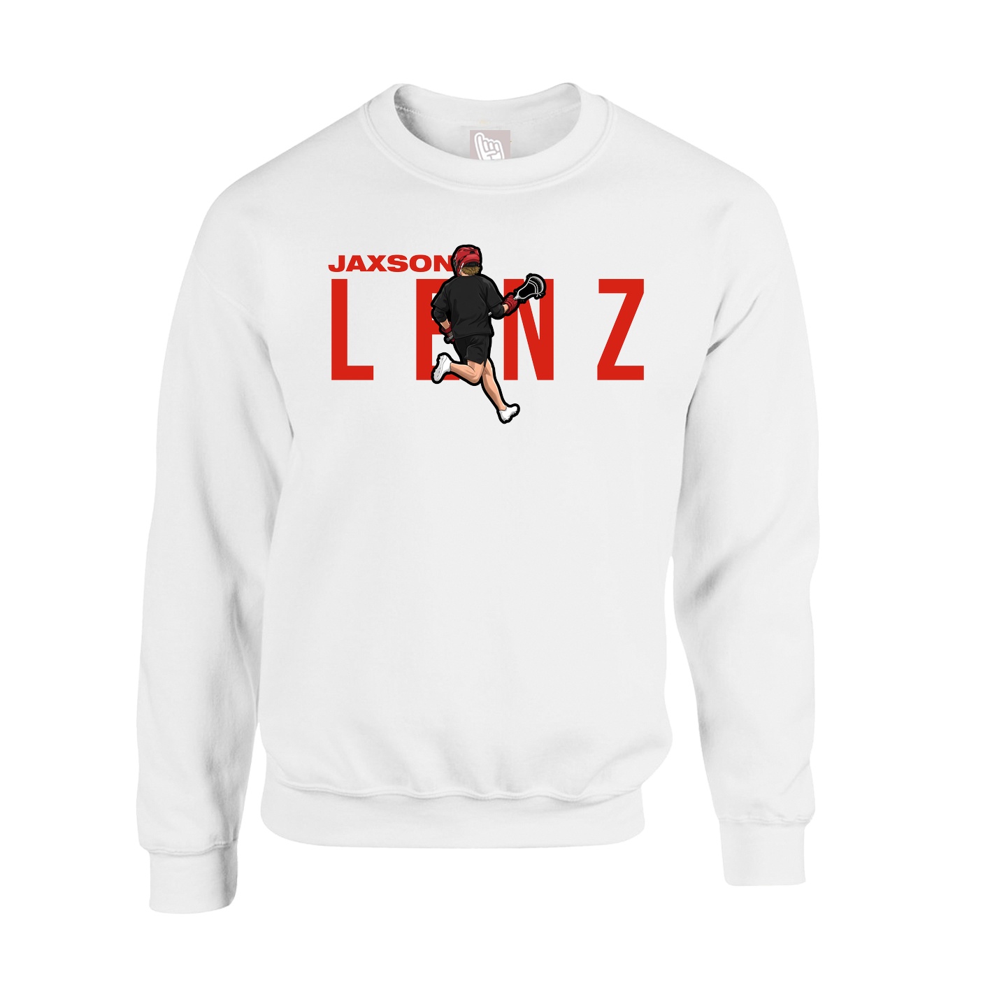 Fleece Crew — Player Name in White