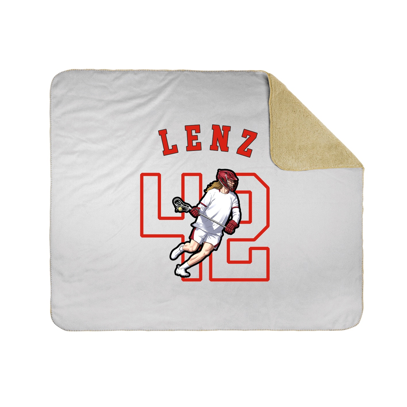 Throw Blanket — Shirsey Arch in White