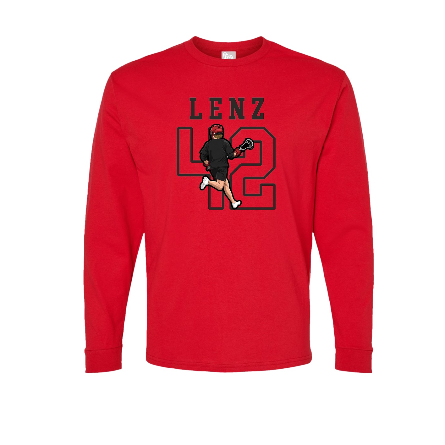Long Sleeve Tee — Shirsey in Red