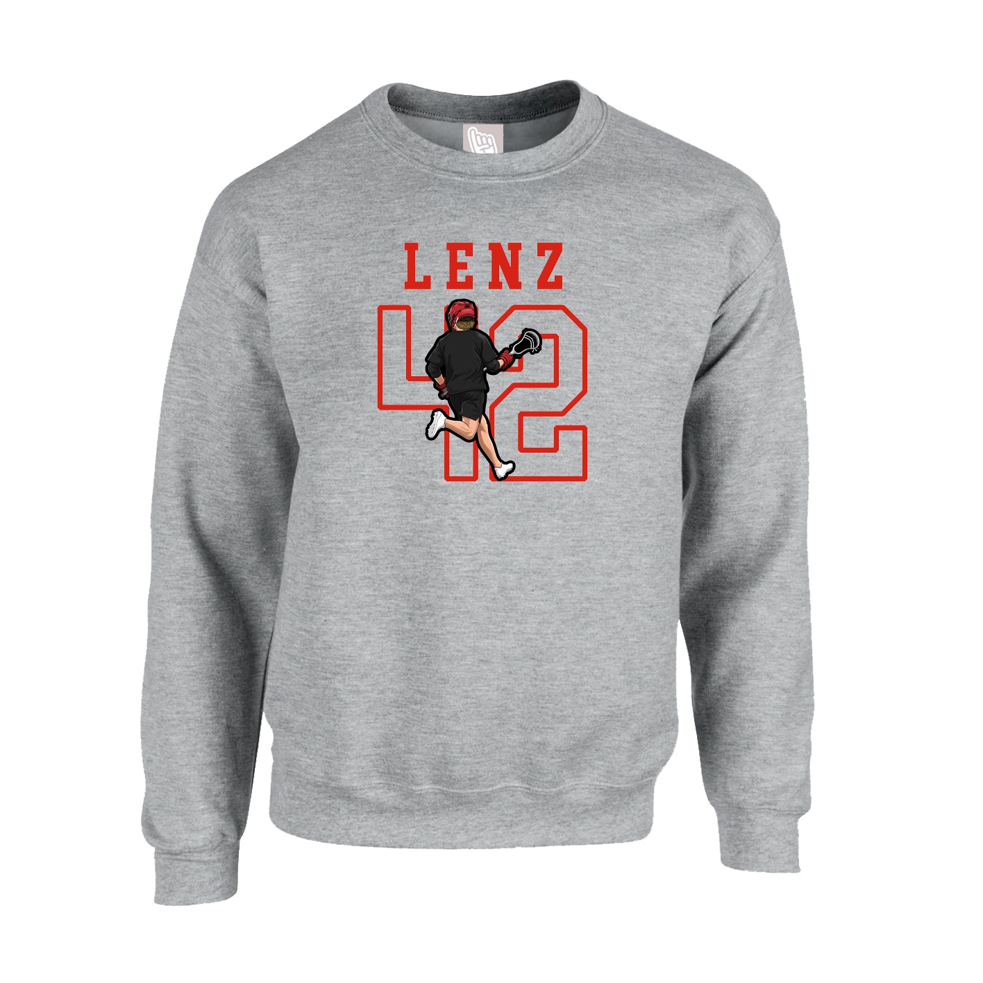 Fleece Crew — Shirsey in Grey