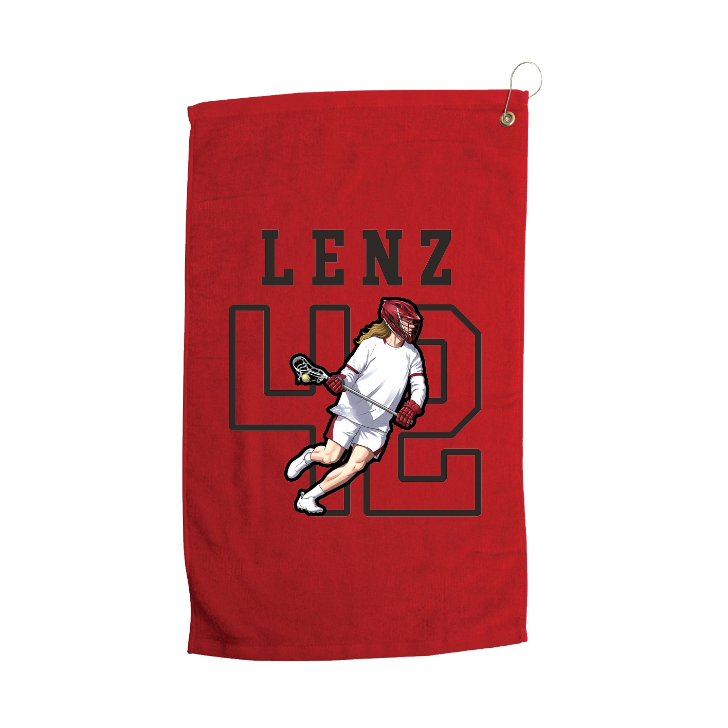 Golf Towel — Shirsey in Red