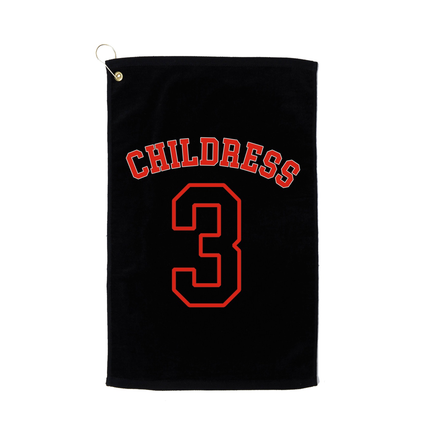 Golf Towel — Shirsey Arch in Black
