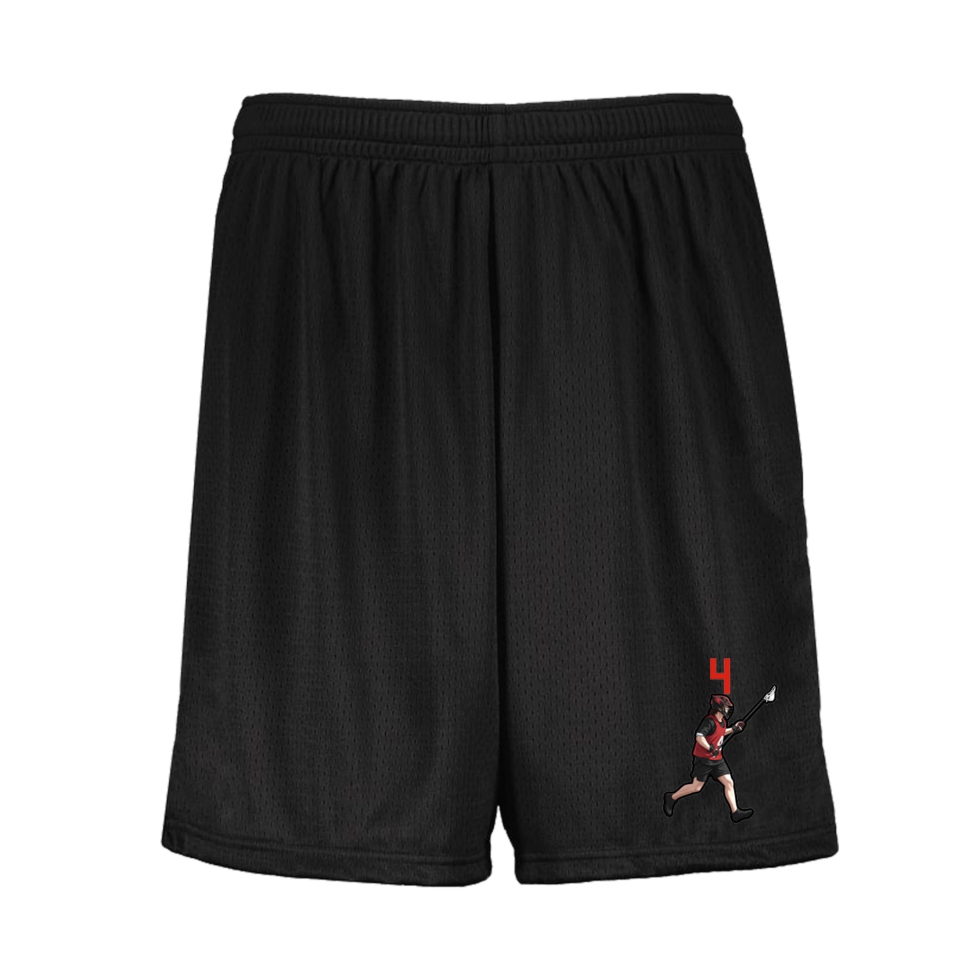 Shorts — Number Top in Black
