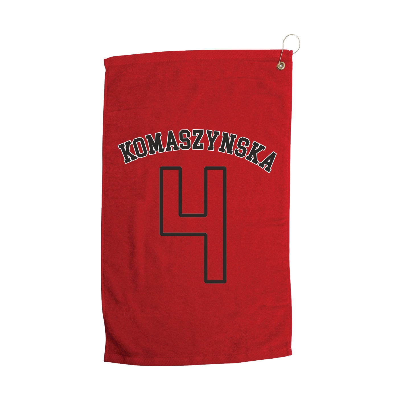 Golf Towel — Shirsey Arch in Red