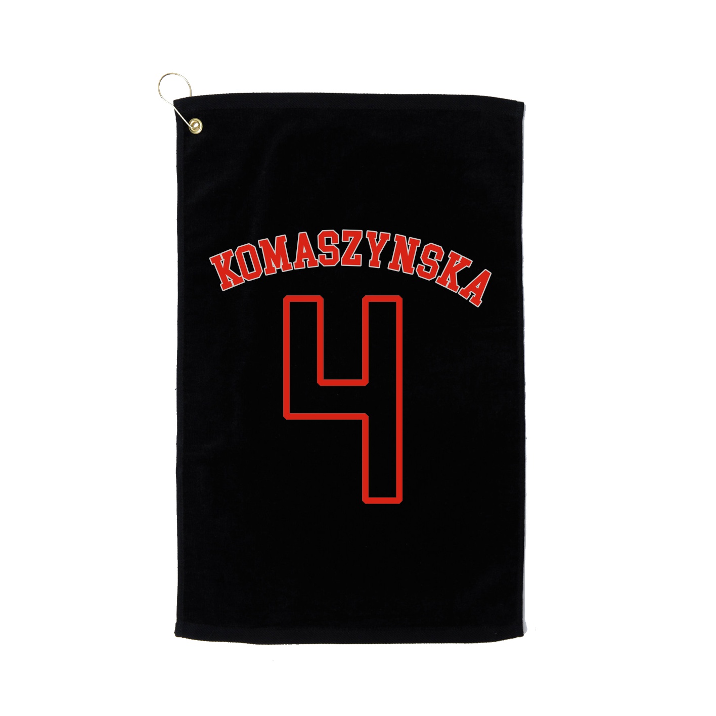 Golf Towel — Shirsey Arch in Black