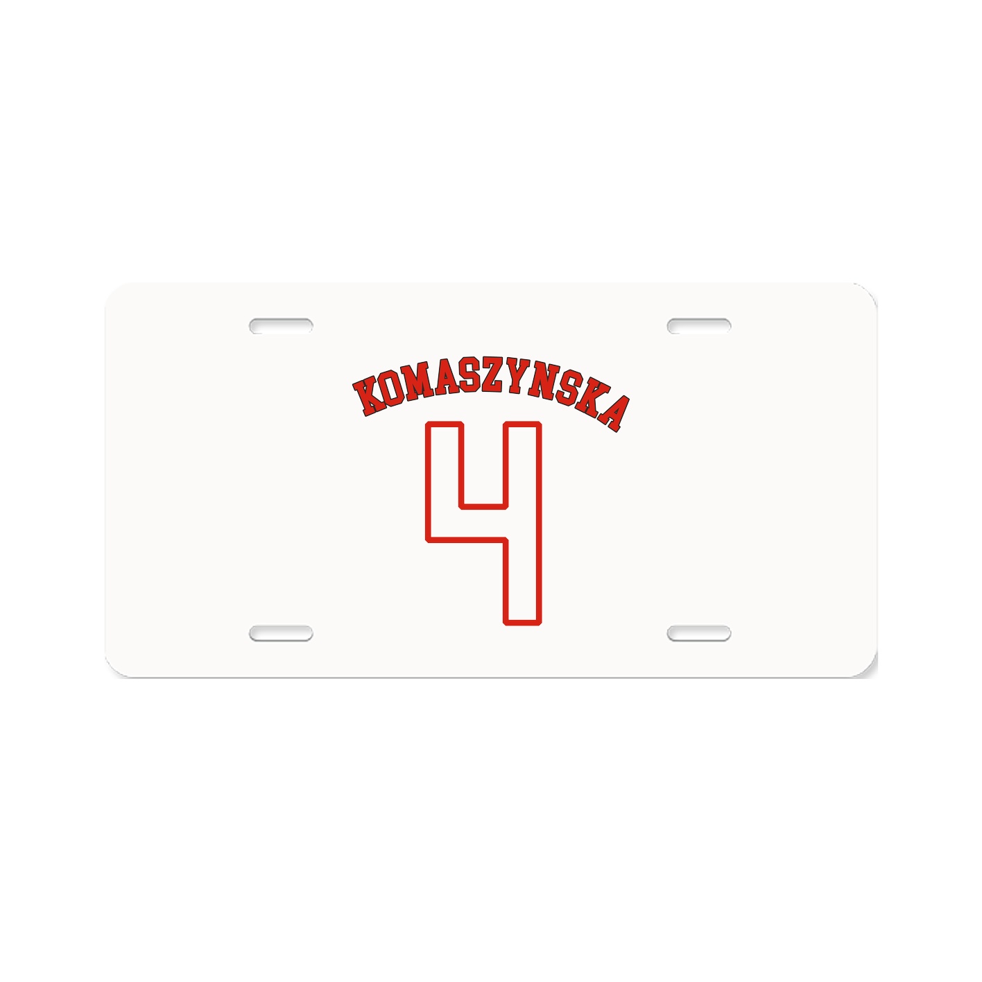 License Plate — Shirsey Arch in Classic