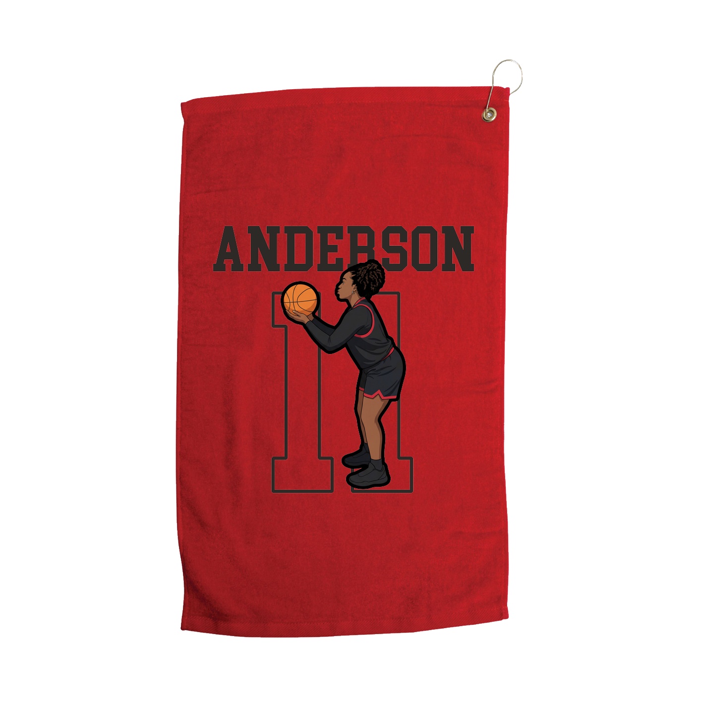 Golf Towel — Shirsey in Red