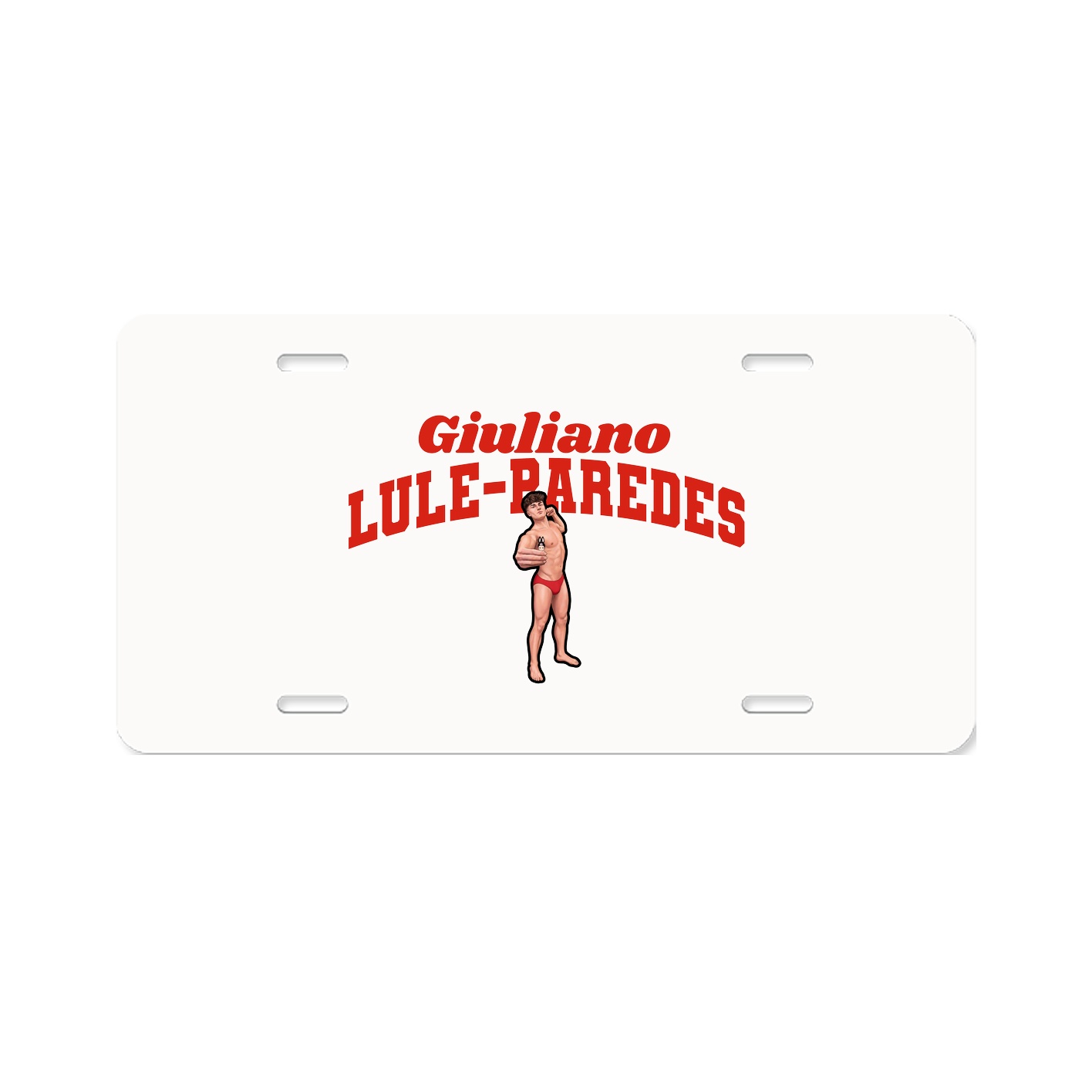 License Plate — Signature Arch in Classic