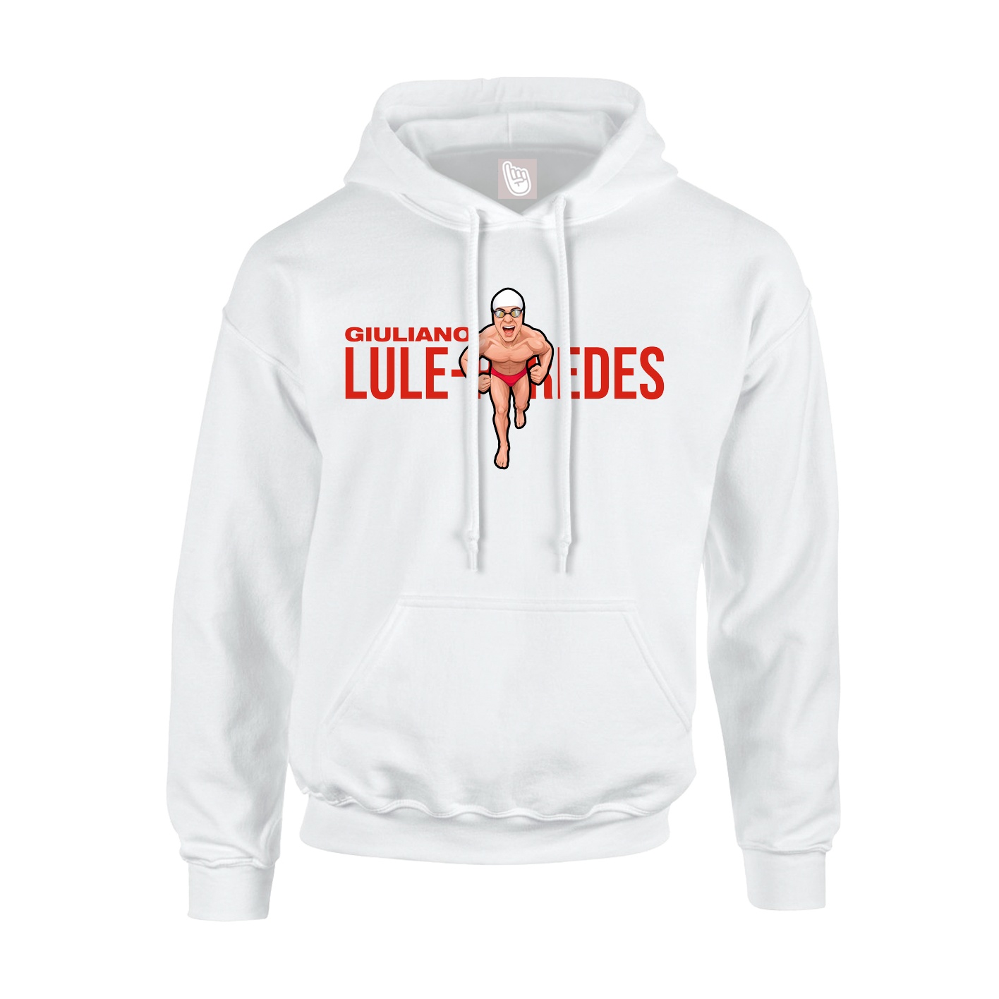 Hoodie — Player Name in White
