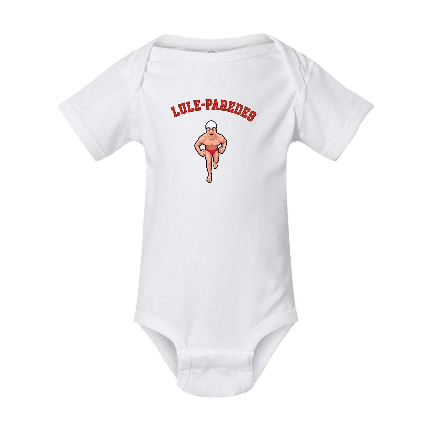 Baby Onesie — Shirsey Arch in White