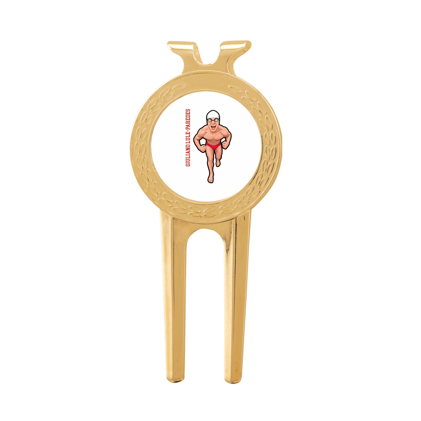 Divot Tool with Ball Marker — Name Vertical in Classic