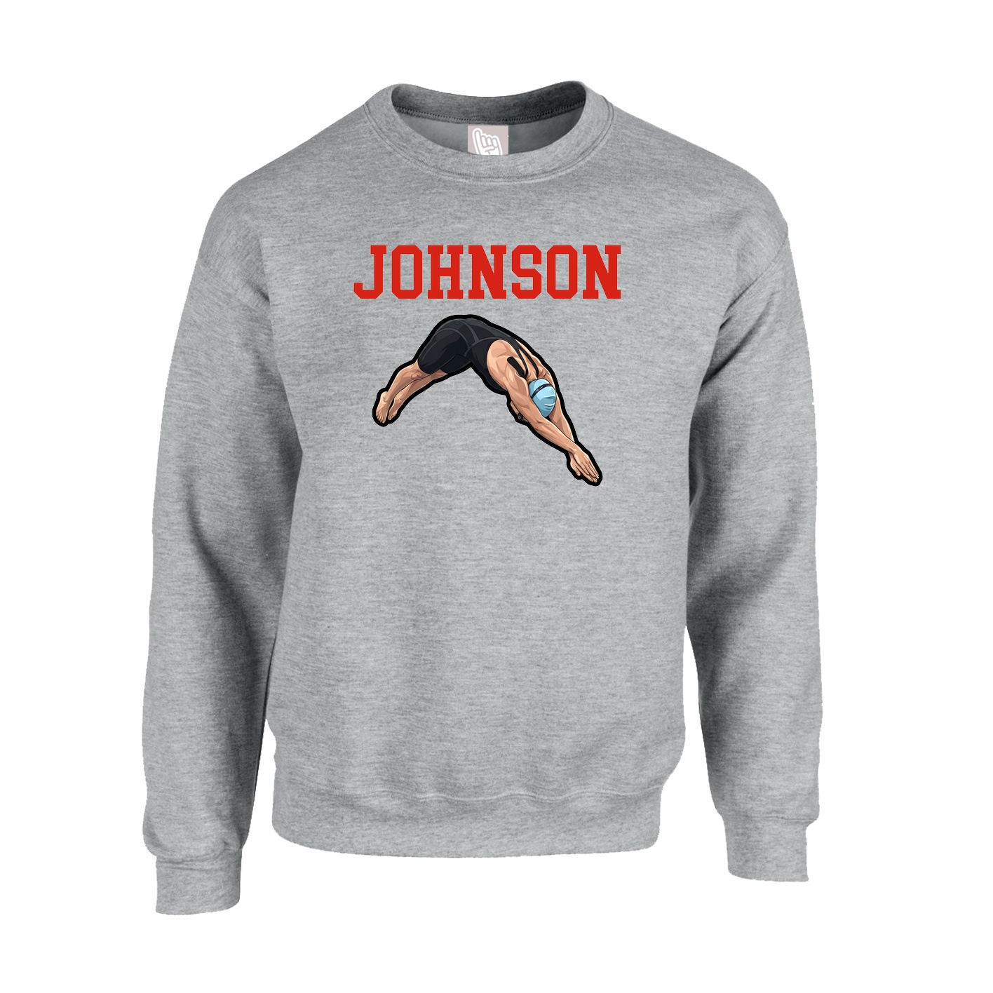 Fleece Crew — Shirsey in Grey