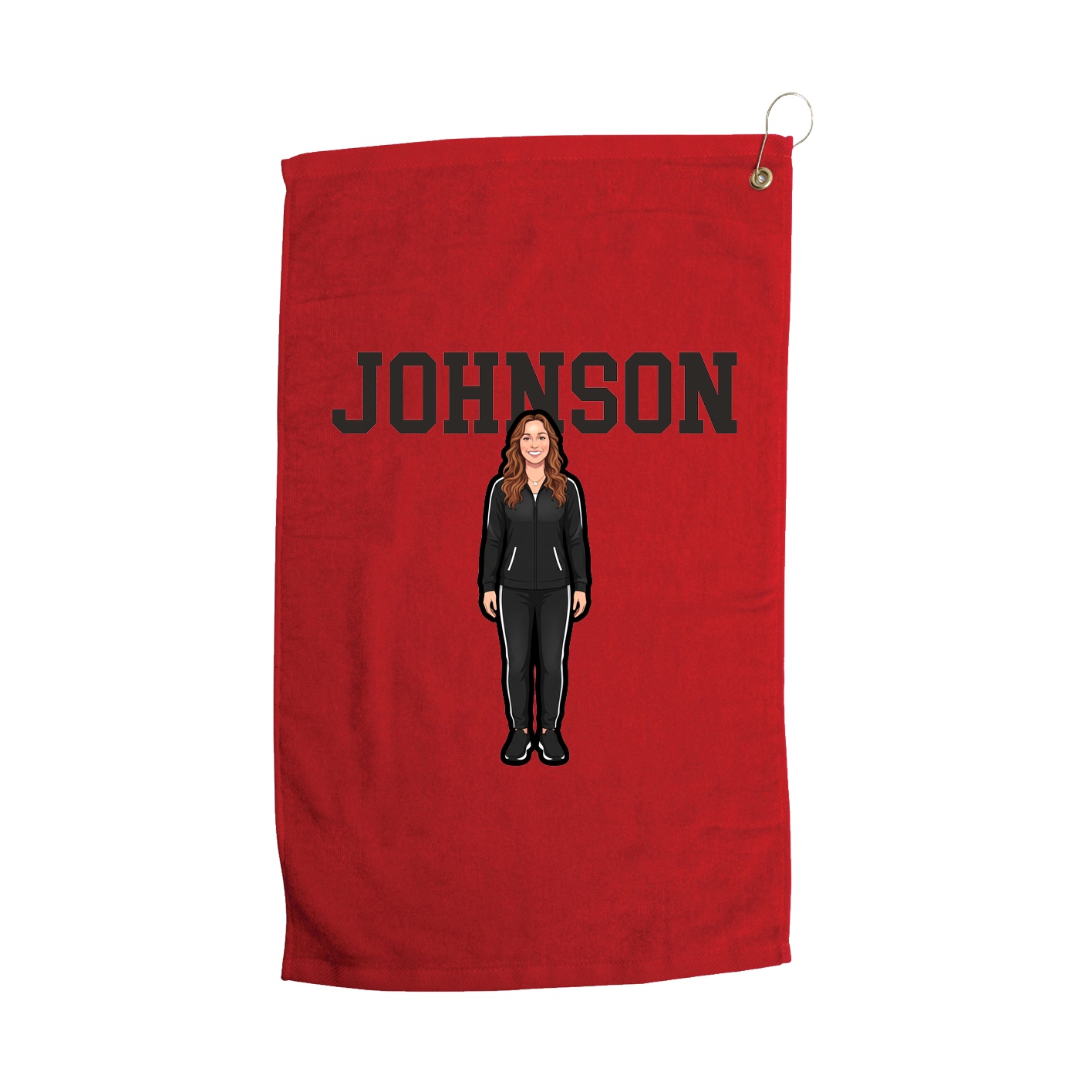 Golf Towel — Shirsey in Red