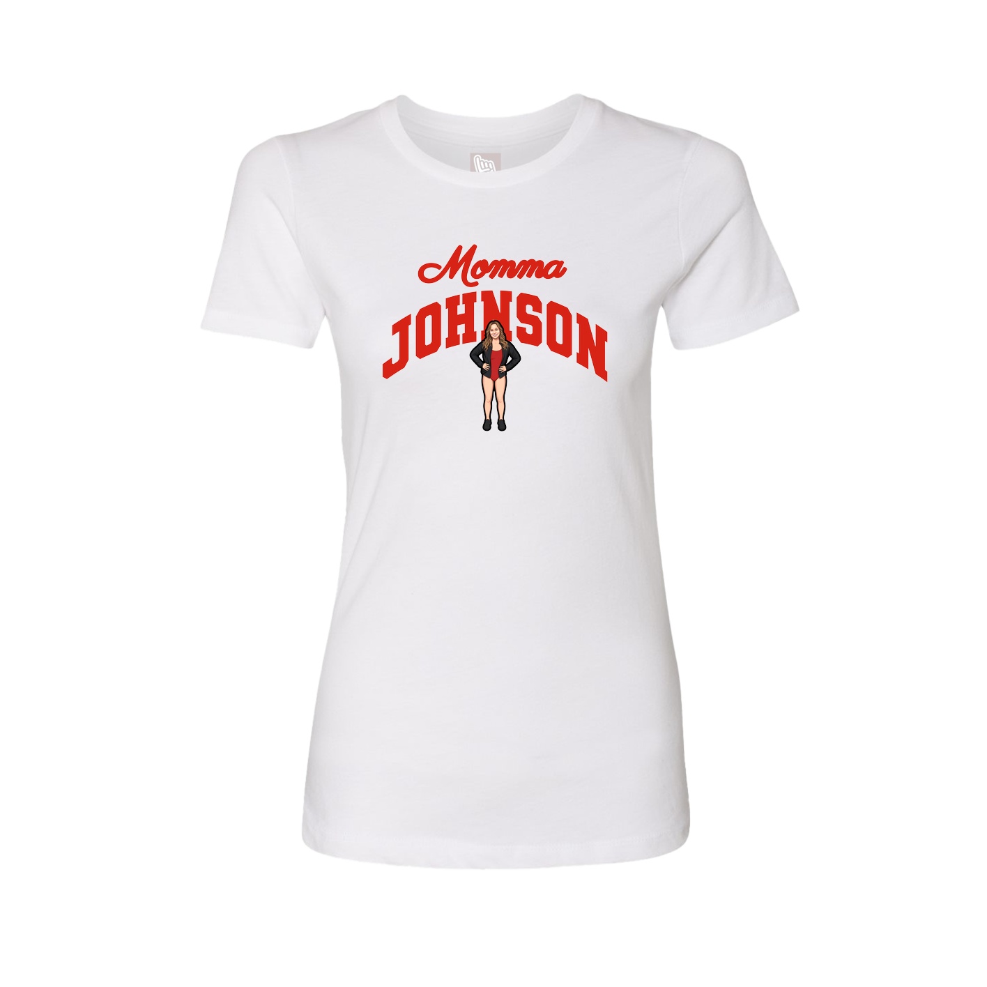 Womens Tee — Mothers Day Arch in White