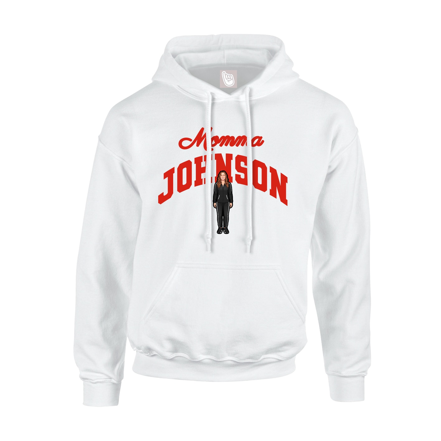 Hoodie — Mothers Day Arch in White