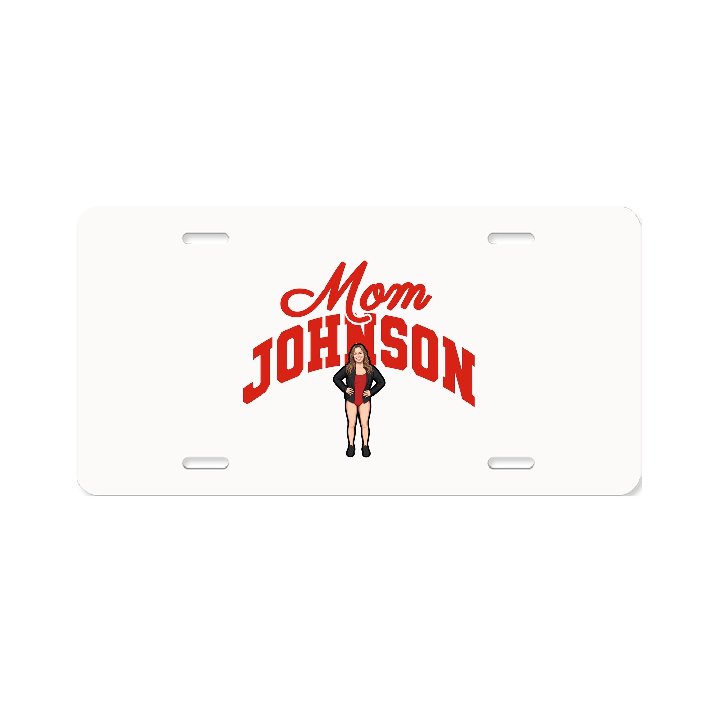 License Plate — Mothers Day Arch in Classic