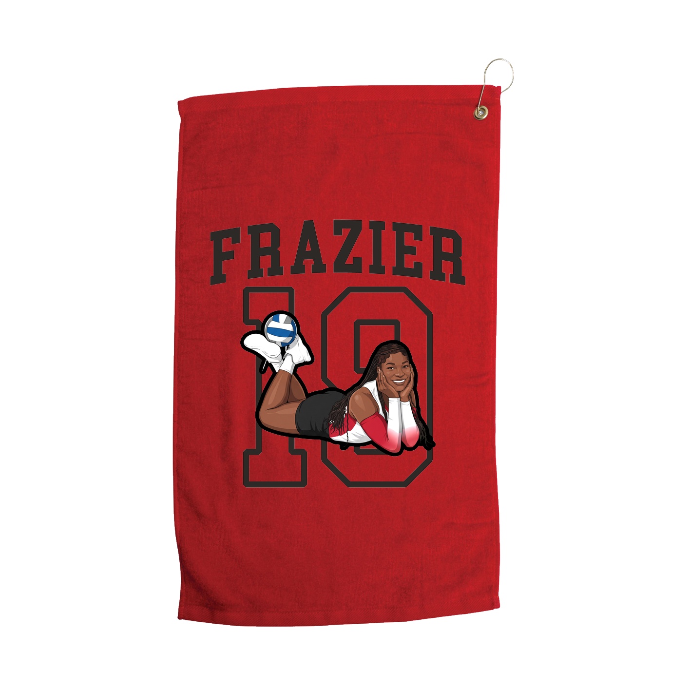 Golf Towel — Shirsey in Red