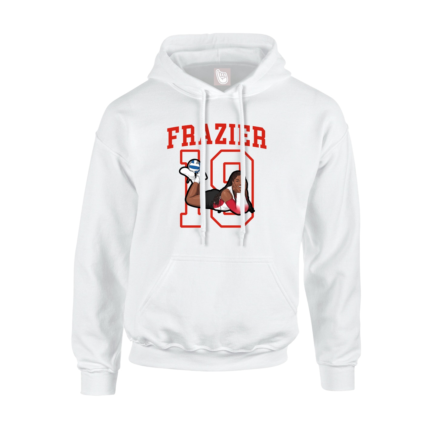 Youth Hoodie — Shirsey in White