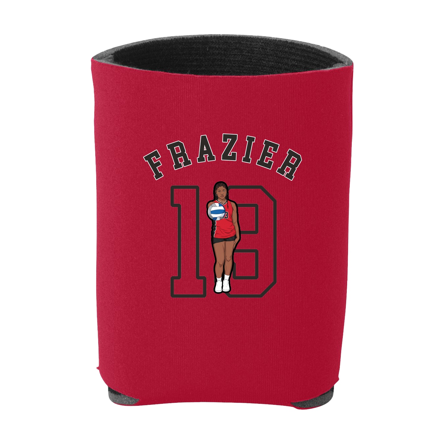 Can Holder — Shirsey Arch in Red