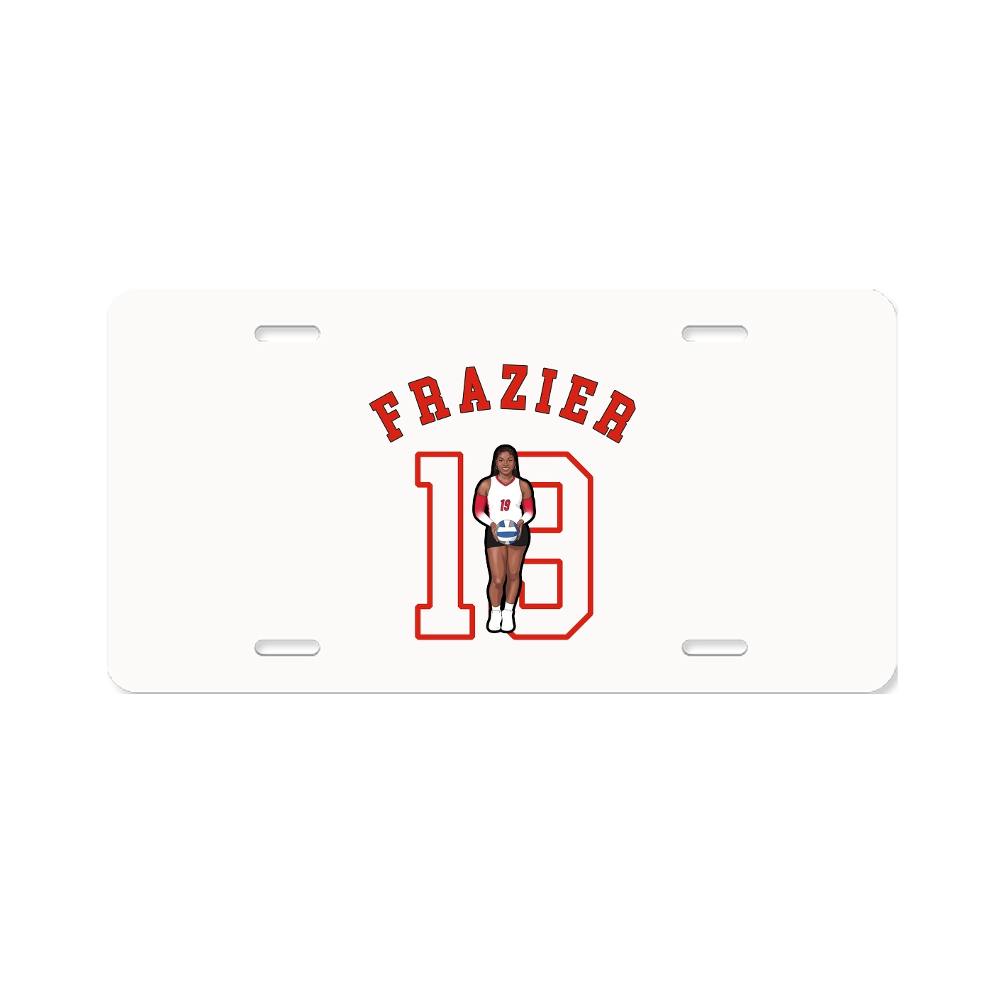 License Plate — Shirsey Arch in Classic