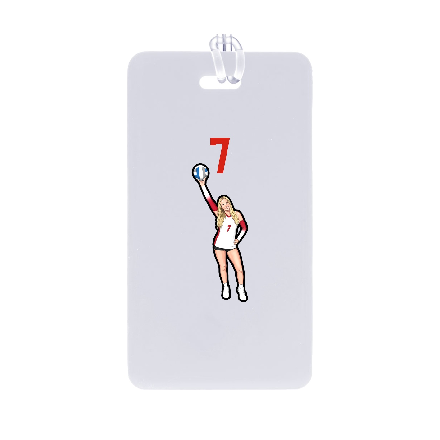 Bag Tag — Number Top in Classic