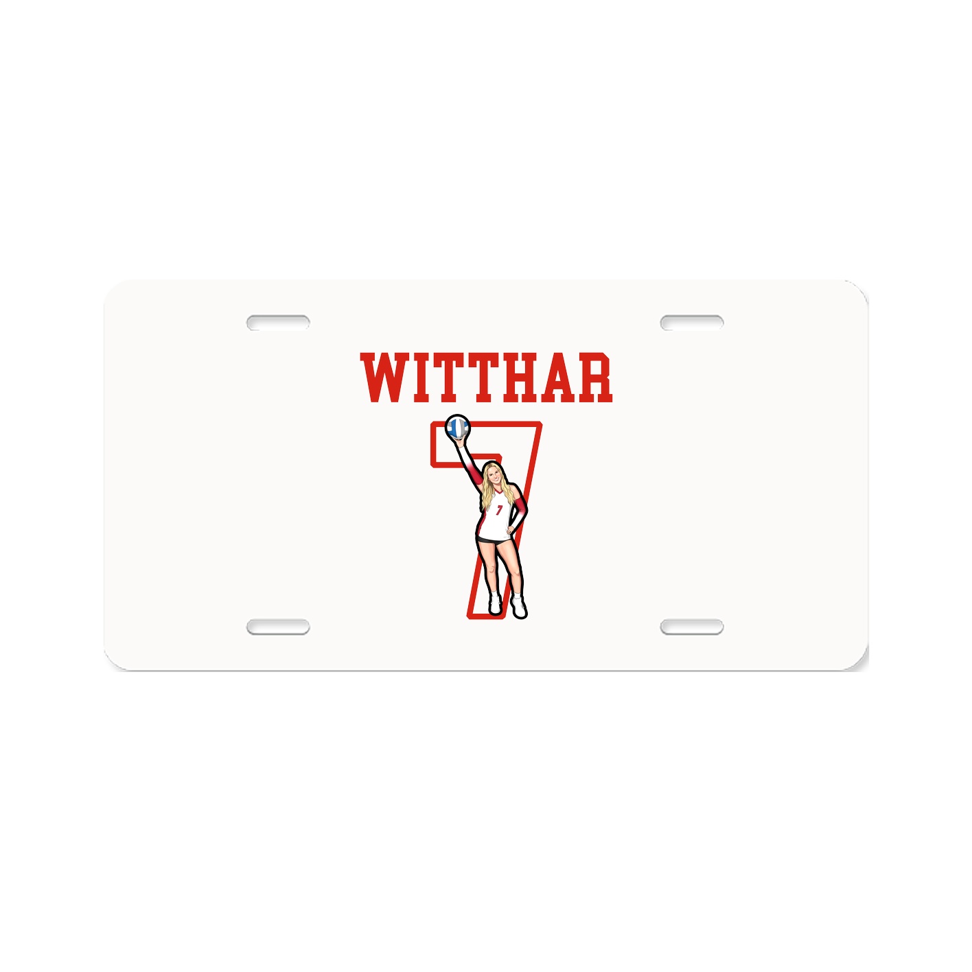 License Plate — Shirsey in Classic