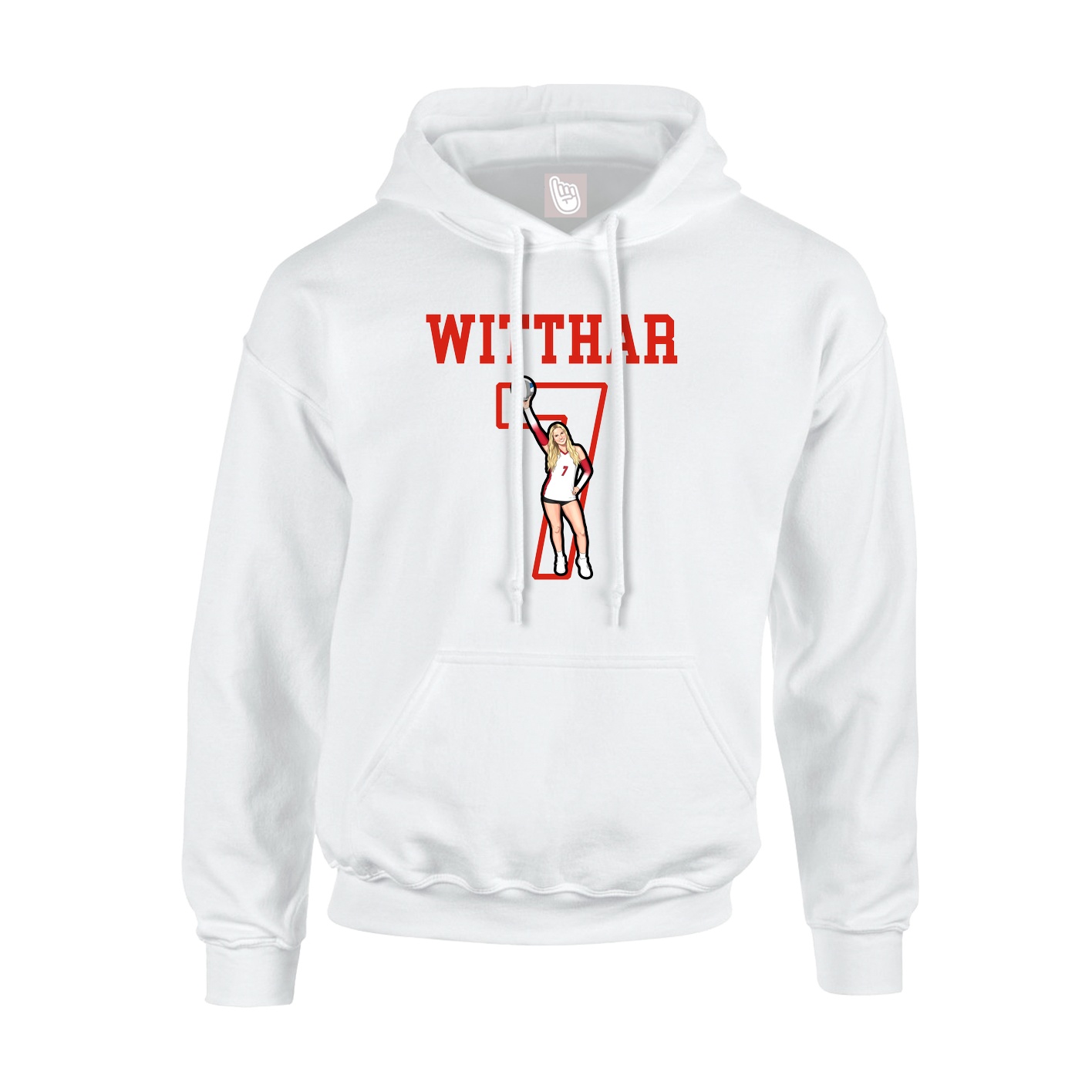 Youth Hoodie — Shirsey in White