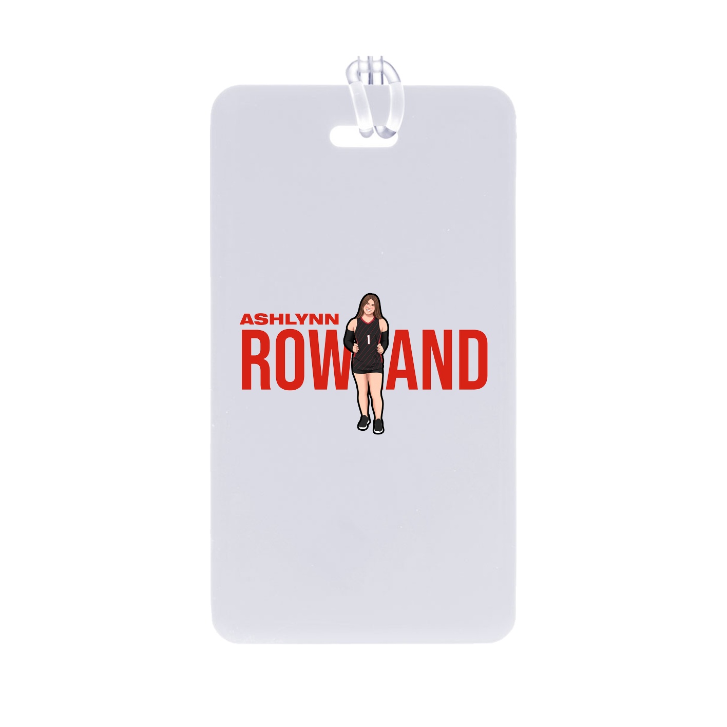 Bag Tag — Player Name in Classic