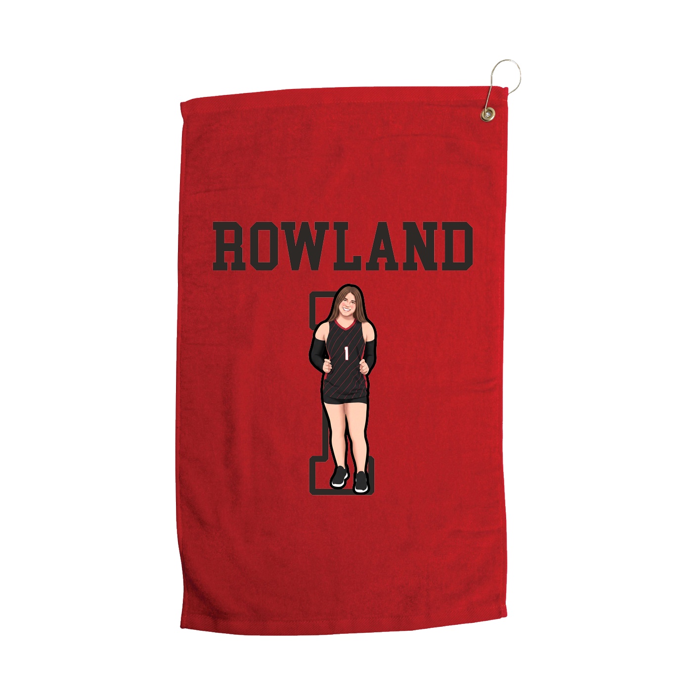 Golf Towel — Shirsey in Red