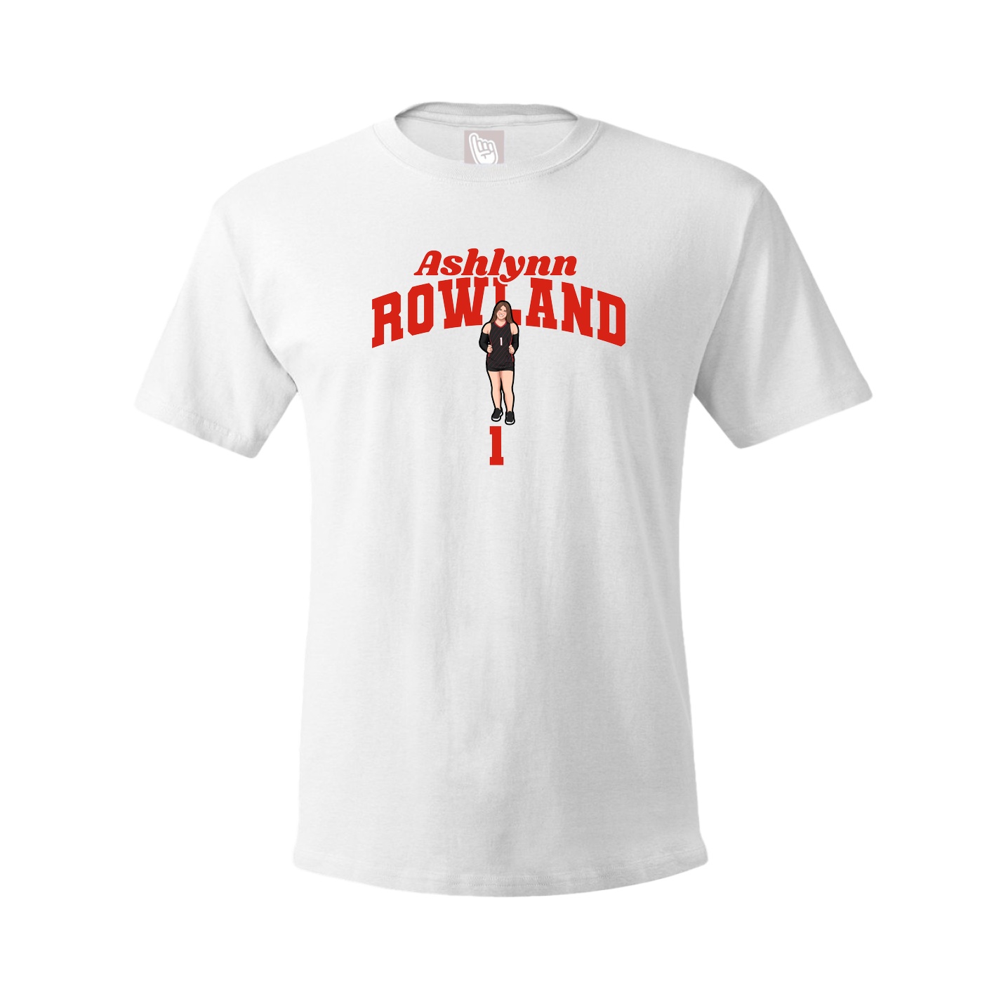 Youth Tee — Signature Arch in White