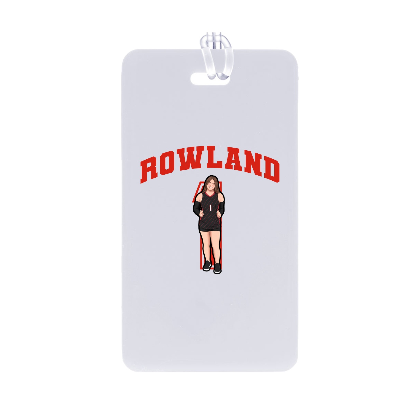 Bag Tag — Number in Classic