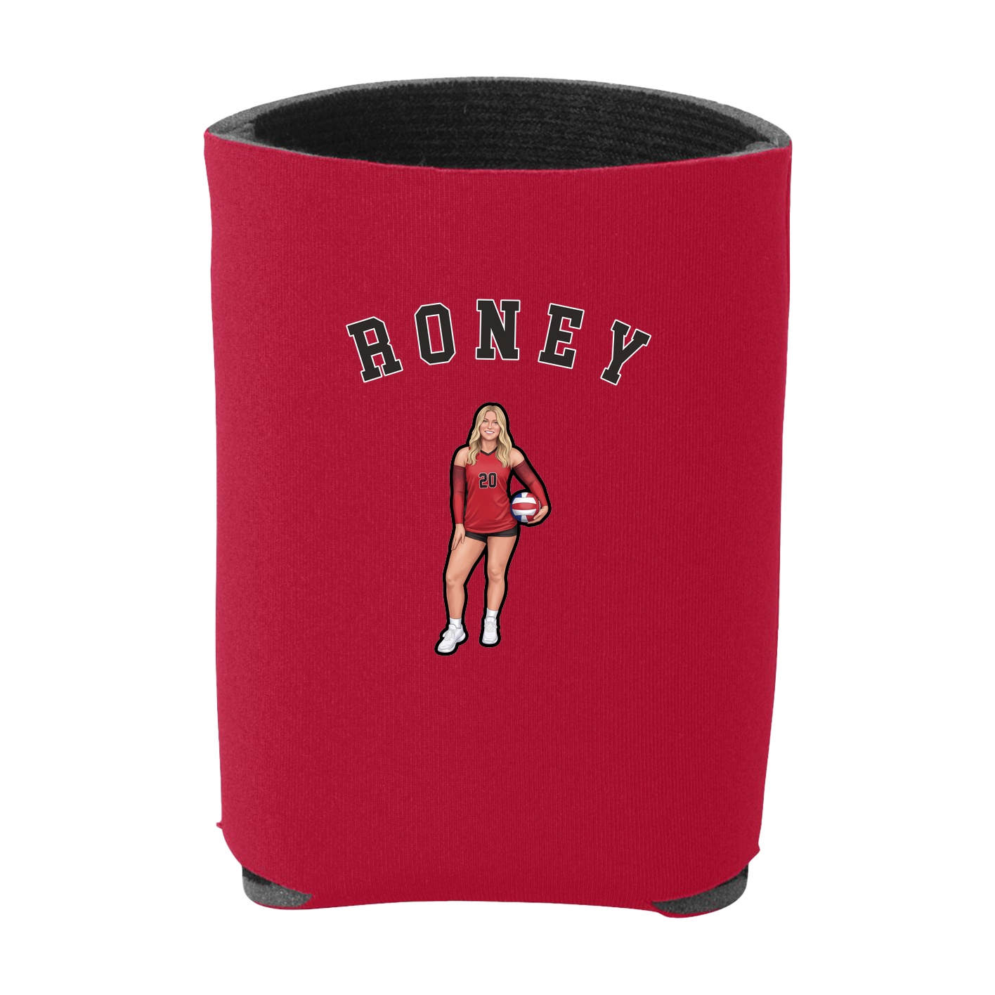 Can Holder — Shirsey Arch in Red
