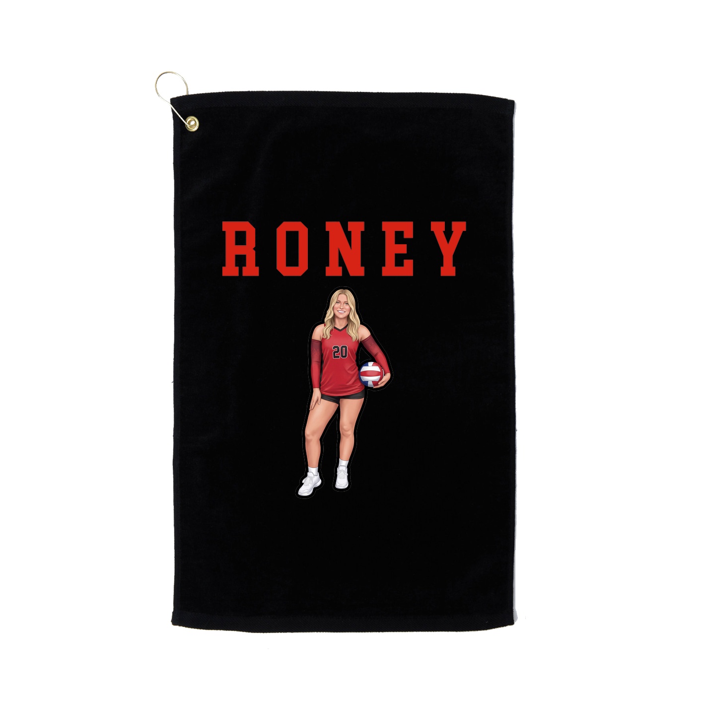 Golf Towel — Shirsey in Black