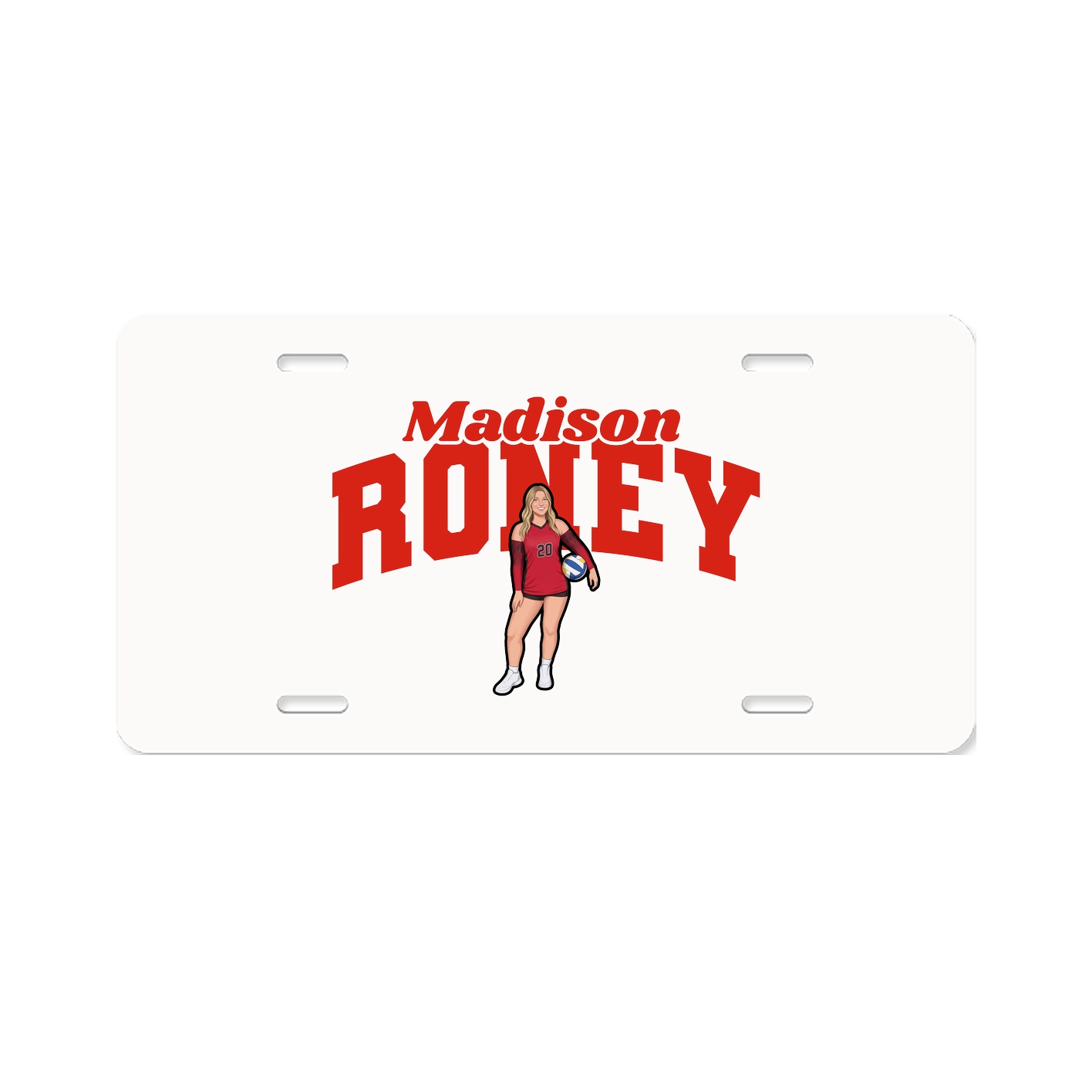 License Plate — Signature Arch in Classic
