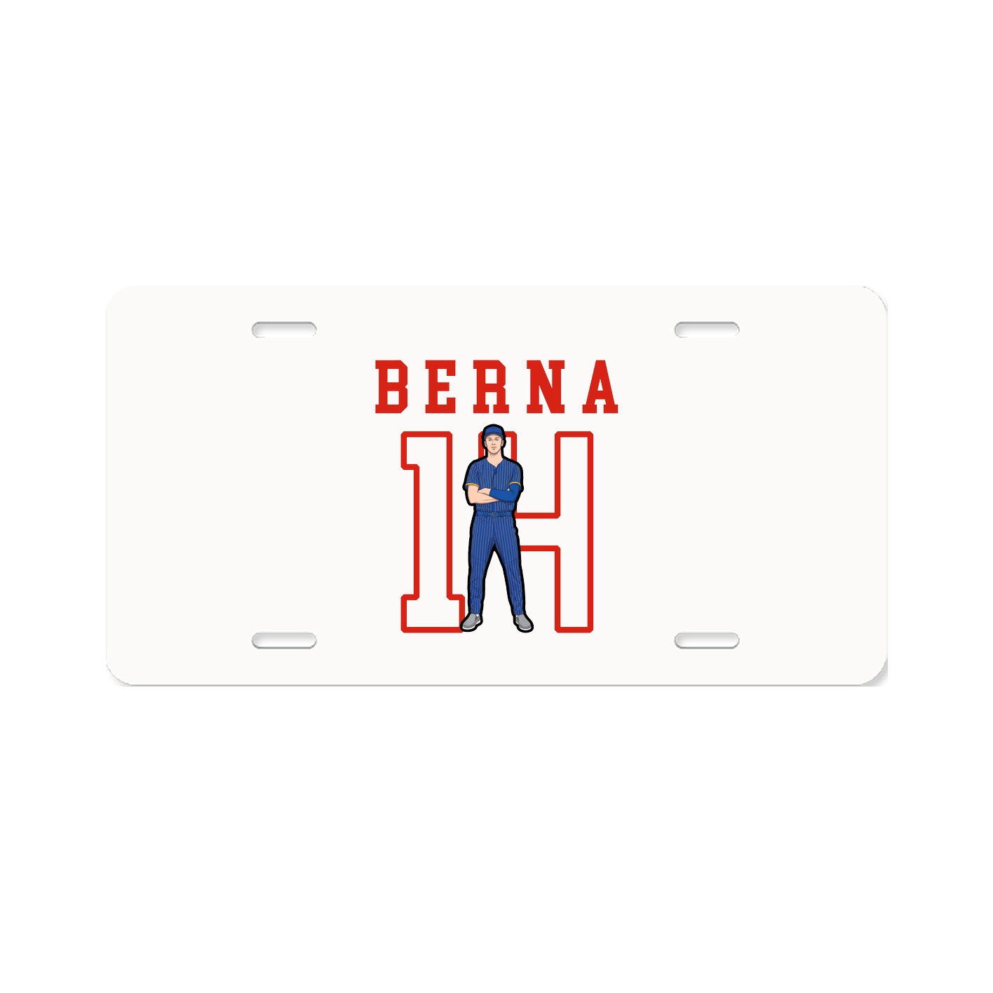 License Plate — Shirsey in Classic