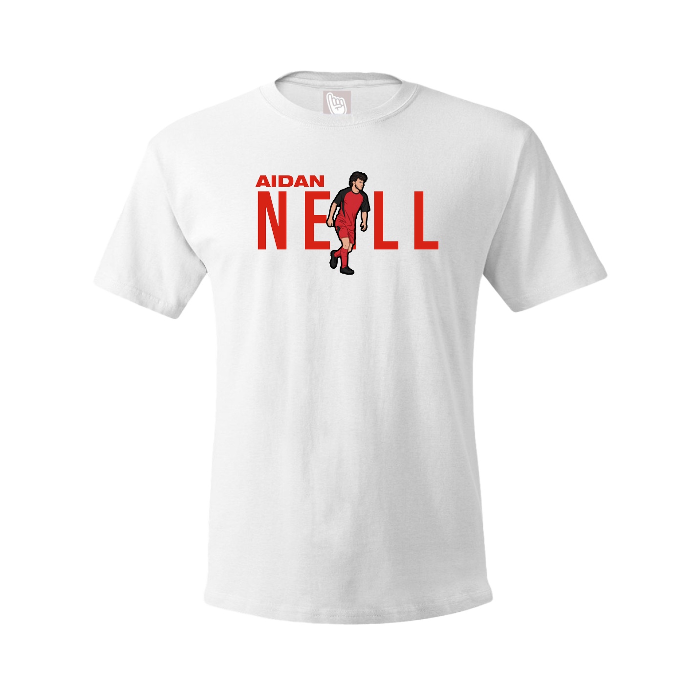 Youth Tee — Player Name in White